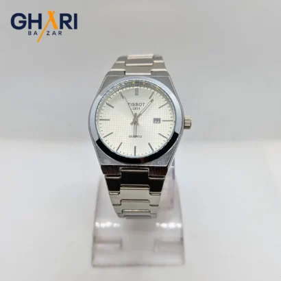 Tissot Quartz silver dial men’s watch with stainless steel bracelet | Ghari Bazar